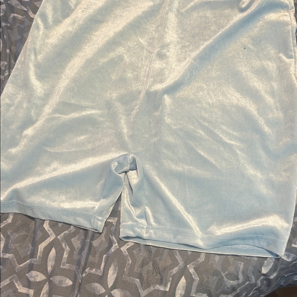 Sky Blue Women's Sleepwear Romper - Picture 3 of 3